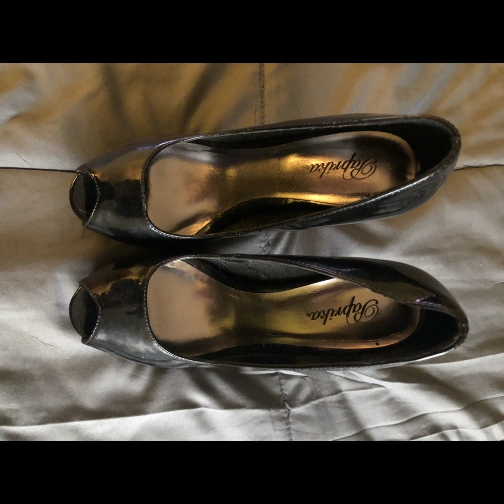 Paprika black sexy high heels